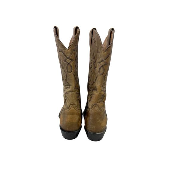 ARIAT Mens 10 D Distressed Western Boots Style #35129 Brown Tan Cowboy Shoe - Picture 3 of 8